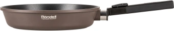 Сковорода Rondell Praline RDA-1566 круглая 28см покрытие: Xylan Plus ручка съемная (без крышки) коричневый - купить недорого с доставкой в интернет-магазине