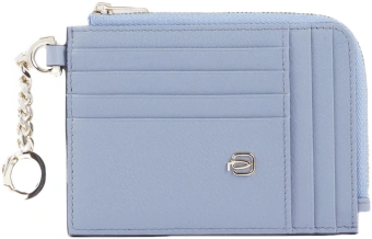 Чехол для кредитных карт Piquadro Circle PP5910W92R/AZ3 голубой натур.кожа - купить недорого с доставкой в интернет-магазине