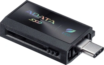 Накопитель SSD A-Data USB3.2 Gen2 1TB SC730-1T-CACTI SC730 черный - купить недорого с доставкой в интернет-магазине