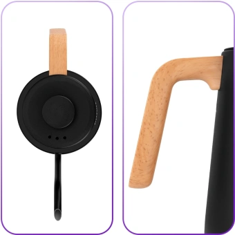 Чайник электрический Kitfort КТ-6726 1л. 1200Вт черный/дерево корпус: нерж.сталь/пластик - купить недорого с доставкой в интернет-магазине