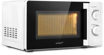 Микроволновая Печь Vitek VT-MW0120 20л. 700Вт белый/серебристый - купить недорого с доставкой в интернет-магазине