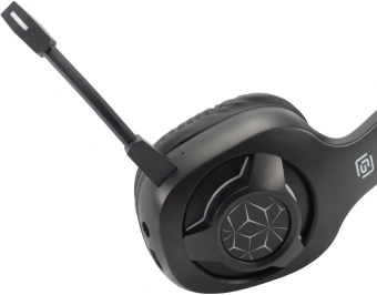 Наушники с микрофоном Оклик HS-L575G черный мониторные BT оголовье (1895253) - купить недорого с доставкой в интернет-магазине