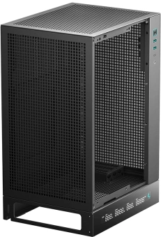 Корпус Deepcool CH170 Digital черный без БП miniITX 6x120mm 2xUSB3.0 audio bott PSU - купить недорого с доставкой в интернет-магазине