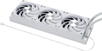 Система водяного охлаждения PcCooler DS360 Display ARGB Soc-AM5/AM4/1200/1700/1851 белый 4-pin 39.8dB Al LCD 310W Ret (DS360-WHAWXY-GL) - купить недорого с доставкой в интернет-магазине