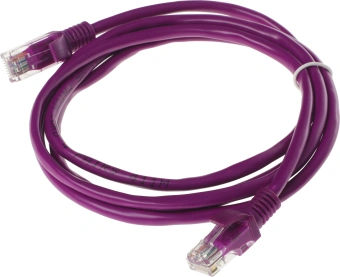 Патч-корд Premier PP12-1.5M/V 1000Гбит/с UTP 4 пары cat.5E CCA molded 1.5м фиолетовый RJ-45 (m)-RJ-45 (m) - купить недорого с доставкой в интернет-магазине