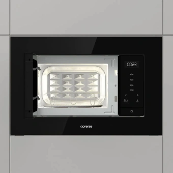 Микроволновая печь Gorenje BM206G1TBG черный (встраиваемая) - купить недорого с доставкой в интернет-магазине