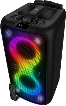 Колонка порт. Sven PS-1000 черный 160W 1.0 BT/3.5Jack 10м 8000mAh (SV-022686) - купить недорого с доставкой в интернет-магазине