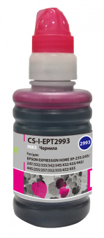 Чернила Cactus CS-I-EPT2993 пурпурный 100мл для Epson Expresion Home XP-235/332/335/432/435 - купить недорого с доставкой в интернет-магазине