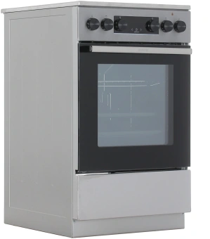 Плита Электрическая Gorenje GEC5C40XAOT серый стеклокерамика (без крышки) - купить недорого с доставкой в интернет-магазине