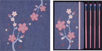 Набор Moleskine Limited Edition Sakura блокнот 2шт/карандаш 4 шт Large - купить недорого с доставкой в интернет-магазине