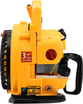 Воздуходувка-пылесос Denzel GL-260 желтый/черный - купить недорого с доставкой в интернет-магазине