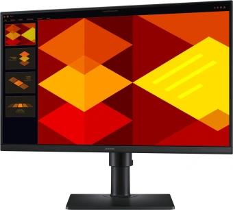 Монитор Samsung 24" Essential S4 S24D400GAIXCI черный IPS LED 16:9 HDMI матовая HAS Piv 1000:1 250cd 178гр/178гр 1920x1080 100Hz DP FHD USB 3.5кг - купить недорого с доставкой в интернет-магазине