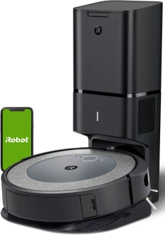 Пылесос-робот Irobot Roomba i3+ серый/черный - купить недорого с доставкой в интернет-магазине