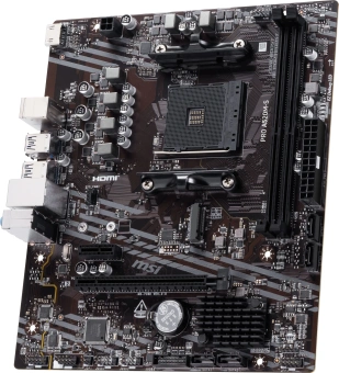 Материнская плата MSI PRO A520M-S Soc-AM4 AMD A520 2xDDR4 mATX AC`97 8ch(7.1) GbLAN RAID+HDMI - купить недорого с доставкой в интернет-магазине