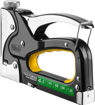 Степлер ручной Stayer BlackPro 140 скобы тип 140(6-14мм)/36(10-14мм)/300(10-14мм)/500(14мм) - купить недорого с доставкой в интернет-магазине