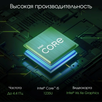 Моноблок Digma Pro Unity 23.8" Full HD i5 1235U (1.3) 16Gb SSD512Gb Iris Xe Windows 11 Pro GbitEth WiFi BT 90W клавиатура мышь Cam серый/черный 1920x1080 - купить недорого с доставкой в интернет-магазине