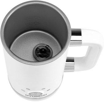 Капучинатор Hyundai HMF-P200 стационар. 300мл белый - цена, купить или заказать с доставкой в интернет-магазине Капучинатор Hyundai HMF-P200 стационар. 300мл белый - купить недорого с доставкой в интернет-магазине