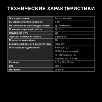 Микрофон беспроводной Hyundai H-MIC100 черный - купить недорого с доставкой в интернет-магазине