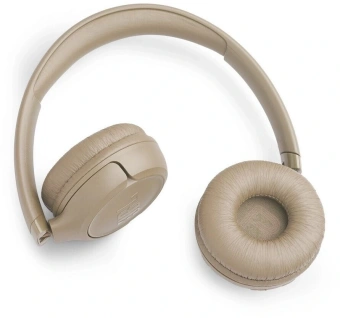 Гарнитура накладные JBL Tune 530BT бежевый беспроводные bluetooth оголовье (JBLT530BTBEGEU) - купить недорого с доставкой в интернет-магазине