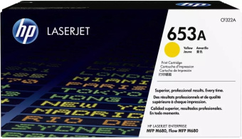 Картридж лазерный HP 653A CF322AC желтый (16000стр.) для HP CLJ Ent M651n/M651dn/M651xh/M680dn/M680f - купить недорого с доставкой в интернет-магазине