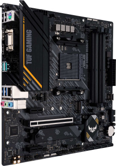 Материнская плата Asus TUF GAMING B550M-E Soc-AM4 AMD B550 4xDDR4 mATX AC`97 8ch(7.1) GbLAN RAID+VGA+HDMI+DP - купить недорого с доставкой в интернет-магазине