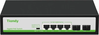 Коммутатор Tiandy TC-P3S06 H/0402/AT/60 - купить недорого с доставкой в интернет-магазине