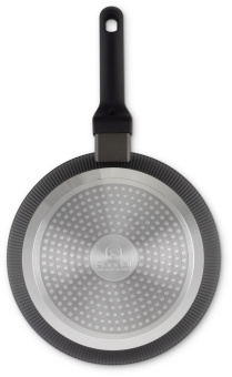 Сковорода Rondell Shell RDA-1927 круглая 20см покрытие: Xylan Plus ручка несъемная (без крышки) темно-серый - купить недорого с доставкой в интернет-магазине