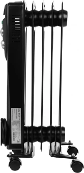 Радиатор масляный Ballu Classic BOH/CL-05BRN 1000Вт черный - купить недорого с доставкой в интернет-магазине