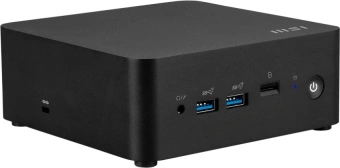 Неттоп MSI Cubi NUC 1M-044XRU Core 5 120U (1.4) 16Gb SSD512Gb HDG630 noOS GbitEth WiFi BT 120W черный (9S6-B0B111-044) - купить недорого с доставкой в интернет-магазине