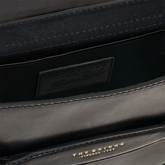 Сумка кросс-боди женская The Bridge Bettina 04371201/30 черная натур.кожа - купить недорого с доставкой в интернет-магазине