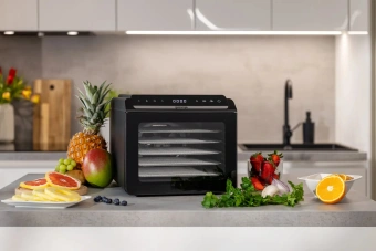 Сушка для фруктов и овощей Gorenje FDK600DB 5под. 600Вт черный - купить недорого с доставкой в интернет-магазине