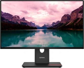 Монитор Lenovo 23.8" ThinkVision T24-40 черный IPS LED 4ms 16:9 HDMI матовая HAS Piv 1500:1 250cd 178гр/178гр 1920x1080 120Hz VGA DP FHD USB 5.1кг - купить недорого с доставкой в интернет-магазине