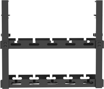 Кабель-канал Cactus CS-CM-400-2BK для столов 40x13.4x34.2см черный - купить недорого с доставкой в интернет-магазине