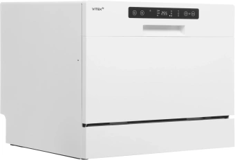 Посудомоечная машина Vitek VT-DT306 белый (компактная) - купить недорого с доставкой в интернет-магазине