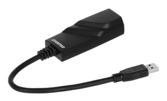 Сетевой адаптер Ethernet Digma D-USB3-LAN1000 USB 3.0 - купить недорого с доставкой в интернет-магазине