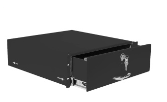 Ящик выдвижной для документации ЦМО ТСВ-Д-3U.450-9005 3U 19" 450мм черный (упак.:1шт) - купить недорого с доставкой в интернет-магазине