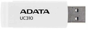 Флеш Диск A-Data 64GB UC310 UC310-64G-RWH USB3.2 белый - купить недорого с доставкой в интернет-магазине
