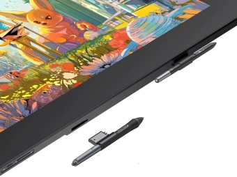 Графический планшет-монитор XPPen Artist Pro 24 USB Type-C/USB/HDMI/DisplayPort черный - купить недорого с доставкой в интернет-магазине