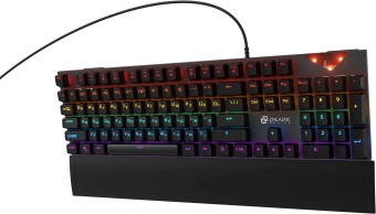 Клавиатура Оклик 935G RAGNAR механическая черный USB Multimedia for gamer LED (подставка для запястий) - купить недорого с доставкой в интернет-магазине