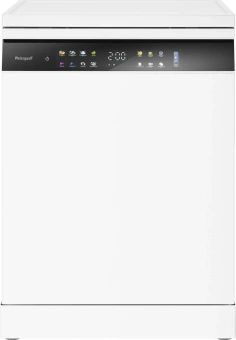 Посудомоечная машина Weissgauff DW 6039 Touch Dual Wash белый/черный (полноразмерная) - купить недорого с доставкой в интернет-магазине