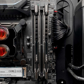 Память DDR4 8Gb 3600MHz Patriot PVS48G360C8 Viper Steel RTL Gaming PC4-28800 CL18 DIMM 288-pin 1.35В с радиатором Ret - купить недорого с доставкой в интернет-магазине