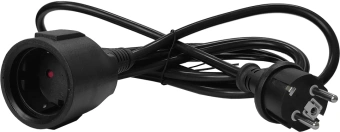 Шнур питания Lanmaster LAN-PPS/SH-10.0-BK вилка Shuko-Shuko розетка проводник.:3x1.5мм2 10м 220В 16А черный - купить недорого с доставкой в интернет-магазине