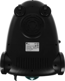 Пароочиститель напольный Kitfort КТ-9187 2000Вт черный/бирюзовый - купить недорого с доставкой в интернет-магазине