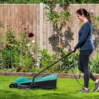 Газонокосилка роторная Bosch Rotak 320 ER (06008A600A) 1200Вт - купить недорого с доставкой в интернет-магазине