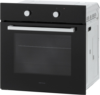 Духовой шкаф Электрический Krona Pronto 60 BL G2 черный - цена, купить или заказать с доставкой в интернет-магазине Духовой шкаф Электрический Krona Pronto 60 BL G2 черный - купить недорого с доставкой в интернет-магазине