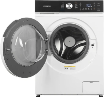 Стиральная машина Hyundai WFD8216 класс: A+++ загр.фронтальная макс.:8кг (с сушкой) белый инвертер - купить недорого с доставкой в интернет-магазине