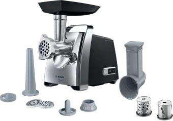 Мясорубка Bosch MFW67440 2000Вт черный/серебристый - купить недорого с доставкой в интернет-магазине