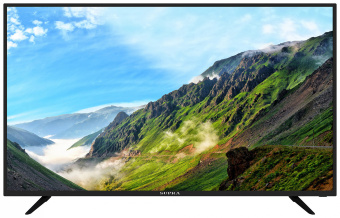 Телевизор LED Supra 55" STV-LC55ST0045U черный 4K Ultra HD 60Hz DVB-T DVB-T2 DVB-C USB WiFi Smart TV (RUS) - купить недорого с доставкой в интернет-магазине