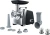 Мясорубка Bosch MFW67440 2000Вт черный/серебристый - купить недорого с доставкой в интернет-магазине