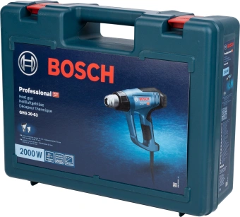 Технический фен Bosch GHG 20-63 2000Вт темп.50-630С (06012A6201) - купить недорого с доставкой в интернет-магазине